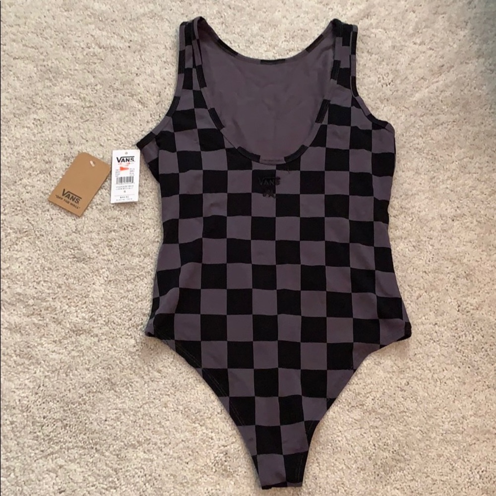 Vans checkered bodysuit